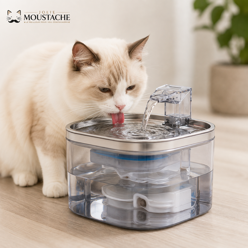 Fontaine à eau – Inox & Détection automatique